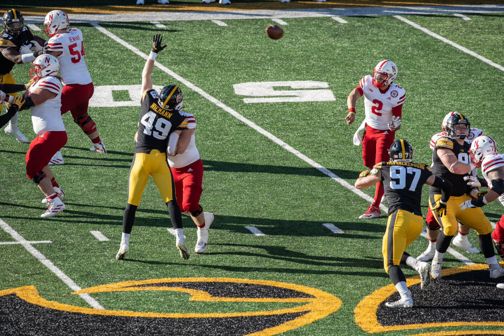 Nebraska Football vs. Iowa Photo No. 3